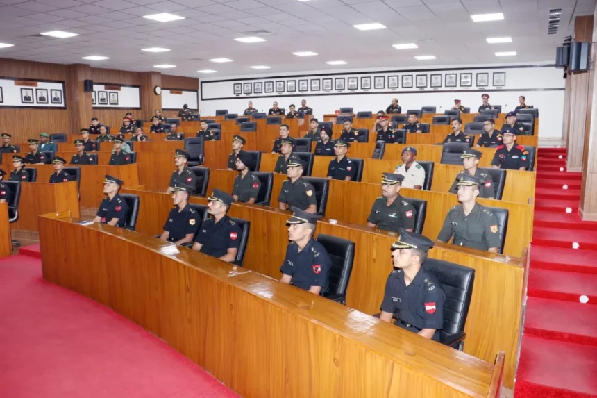 The Young Officers’ Course at AADC Gopalpur began on 22 October 2025, training newly commissioned AAD officers and participants from friendly foreign nations for excellence in air defence operations.