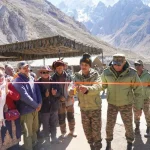Army Officer Cutting Ribbon