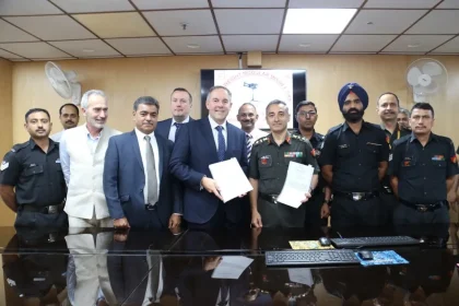 Army Officers Signing Contract