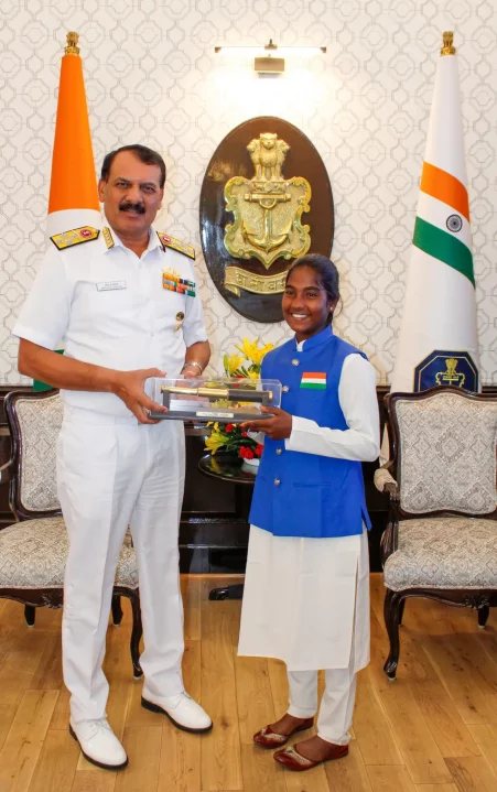 CNS Awarding Rameeza Bhanu