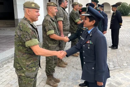 Officers from College of Defence Management Strengthen India–Spain Defence Ties During ISMT Visit