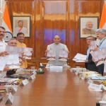 Defence Minister with Officers and Others