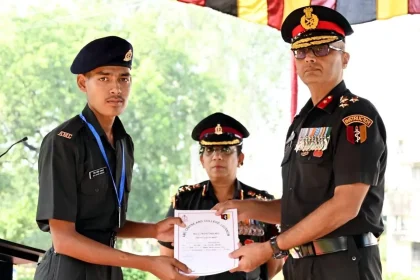 Attestation Parade of 6th Batch of Agniveer Tradesmen Held at AMC Centre & College, Lucknow