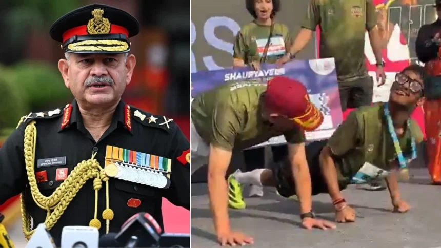 Gen Dwivedi with Anurag