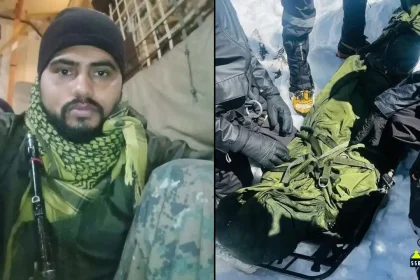 India Lost Havaldar Palash Ghosh of 5 Para Special Force