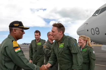 IAF and UK Air Force Officers