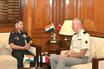 Indian Army Chief and French Army Chief