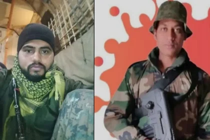 Lance Havildar Palash Ghosh and Lance Naik Sujay Ghosh