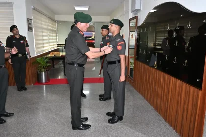 Lt Gen Dhiraj Seth Reviews Mechanised Infantry Centre and School Ahilyanagar