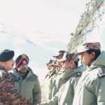 Lt Gen Mann With Officers