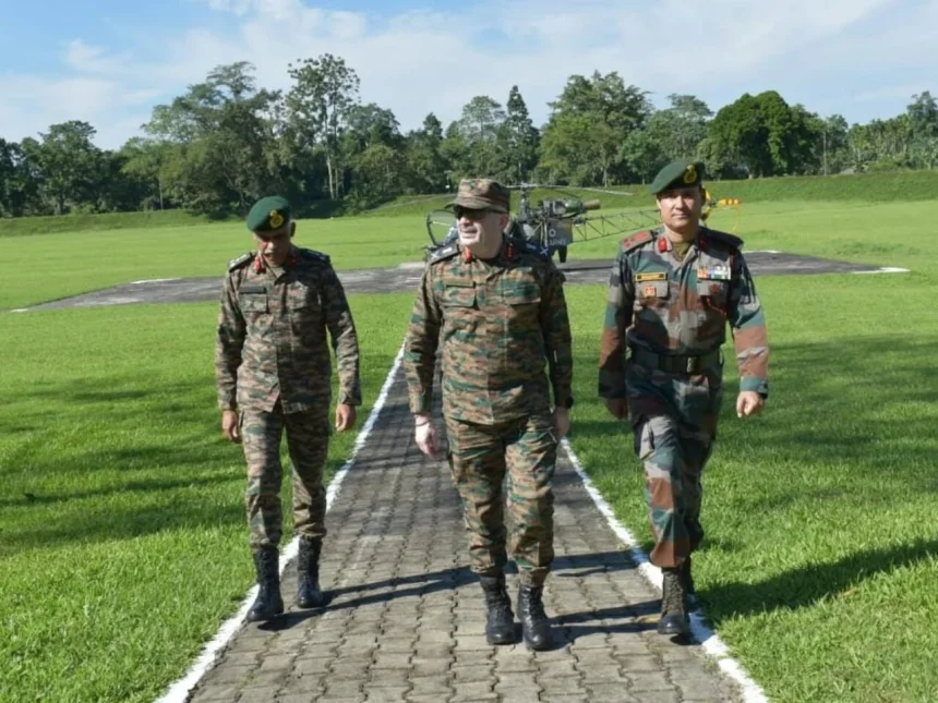 Lt Gen Pendharkar With Other Officers