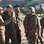 Lt Gen Pratik Sharma Discussing With Other Officers 1
