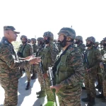 Lt Gen Pratik Sharma Interacting with Troops