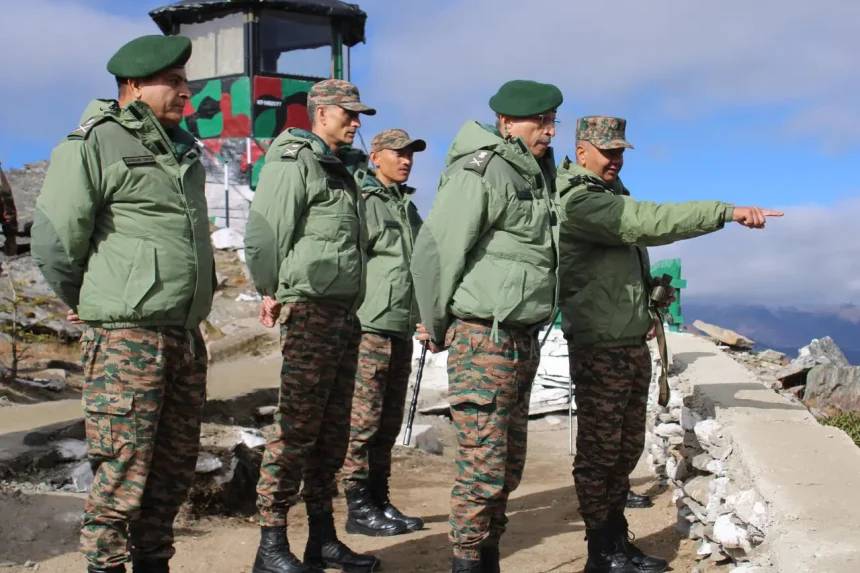 Lt Gen RC Tiwari Reviews Operational Readiness of Gajraj Corps and Blazing Sword Division; Inaugurates Gajraj Drone Nursery at Missamari