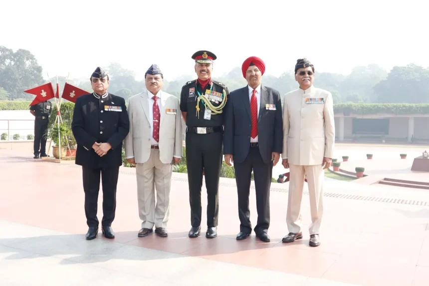 Lt Gen Rajiv Kumar Sahni with Other Officers