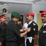 Lt Gen Seth Commending Officers