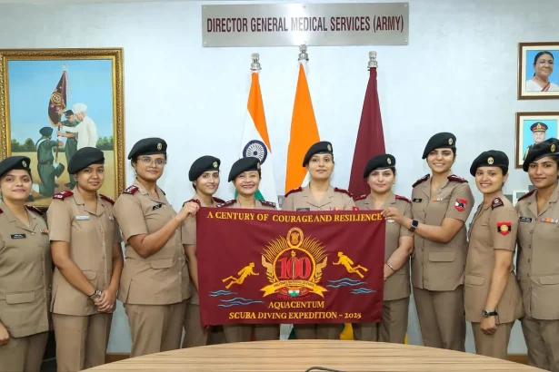 10 MNS Officers Embark on Scuba Diving Expedition to Celebrate Centenary of Military Nursing Service
