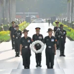 Maj Gen Salil Seth Lays Wreath at Smritika War Memorial as He Relinquishes Command of Madhya UP Sub Area