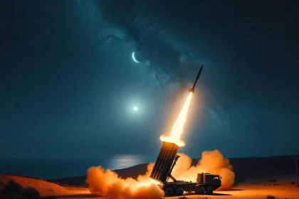 Missile Being Launched
