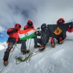 NSG Commando Summits Mt Satopanth Ahead of Everest 2026 Mission