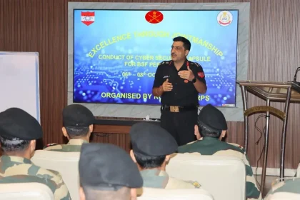 Officer Giving Lecture