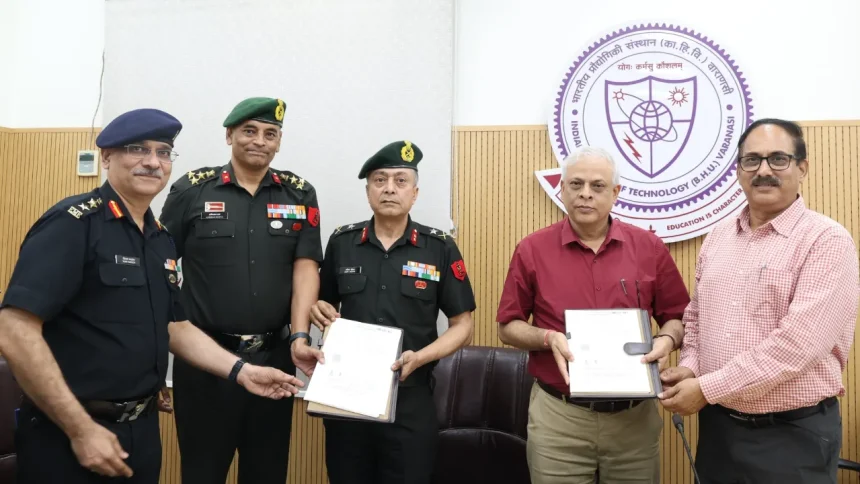 Officers and IIT BHU Staff