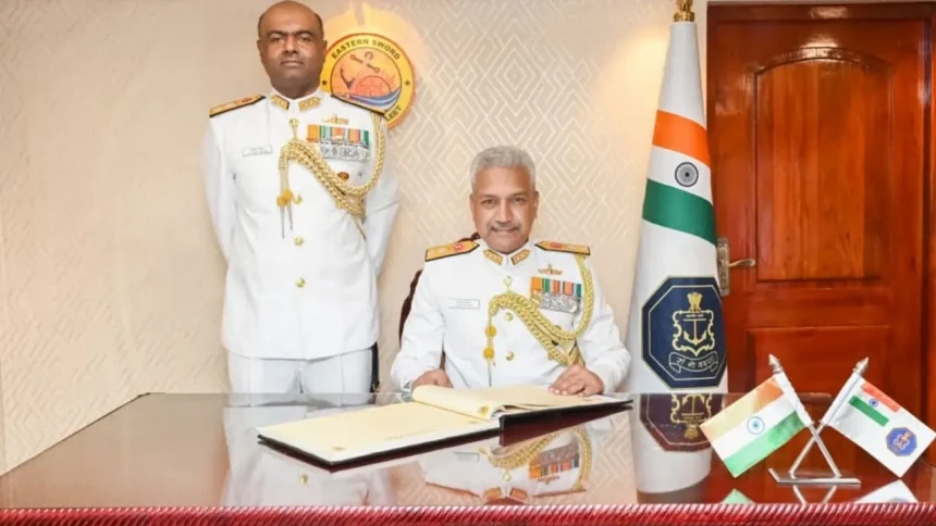 Rear Admiral Alok Ananda Takes Over as Flag Officer Commanding Eastern Fleet