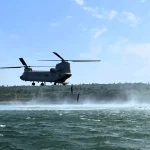 Special Forces Training School Conducts Advanced Helocasting Exercise from CH-47 Chinooks