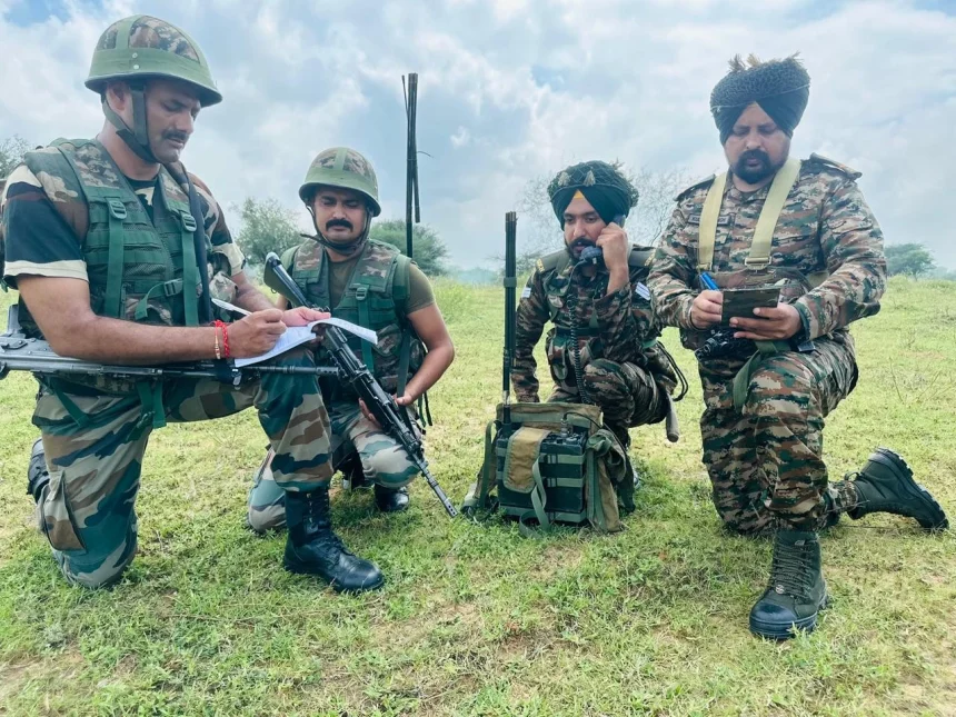 Soldiers Using Weapons