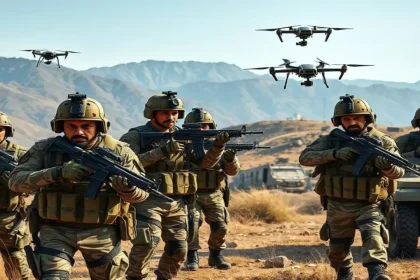 Soldiers and Drones
