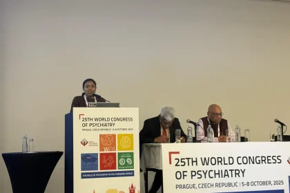 Surg Cdr Shilpa Mandal Giving Lecture