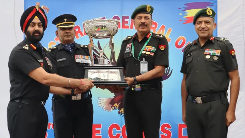 Vajr Eagles Conferred the Prestigious DG EME Rolling Trophy 2025 for Best EME Unit of the Indian Army