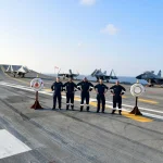 Indian and UK Navy Officers