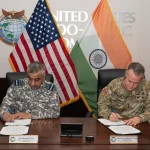 Air Marshal Dixit and Lt Gen Rudd