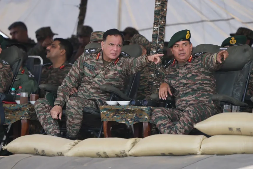 Akhand Prahaar – The Power of Integrated Combat Unleashed in the Desert Sector