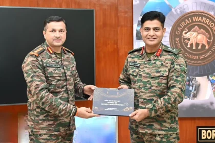 HDMC-21 Officers Visit Gajraj Corps for Operational and Logistics Briefing