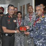Higher Defence Management Course 21 visited the Headquarters of Sapta Shakti Command