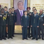 India and Kazakstan Officers