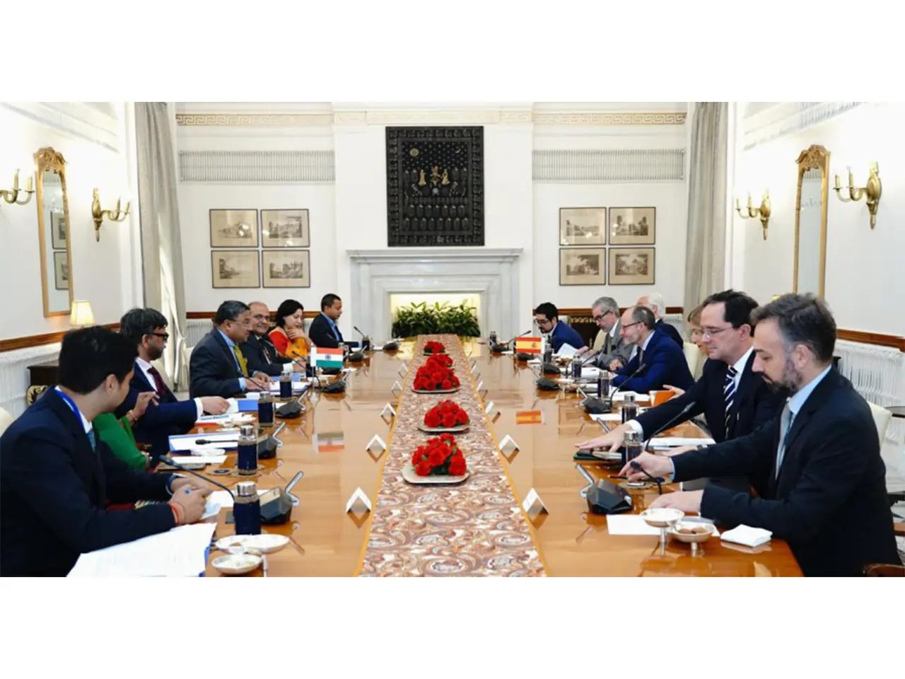 India and Spain Delegates