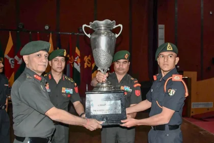 Lt Arjun Singh Bhist Named Best Student as Young Officers’ Course Concludes at The Infantry School, Mhow