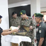 Lt Gen Devandra Sharma Holding Constitution