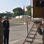 Lt Gen Dhiraj Seth with Other Officers