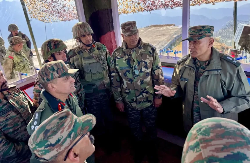 Lt Gen Pratik Sharma with Other Officers