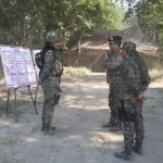 Lt Gen Pushkar Discussing