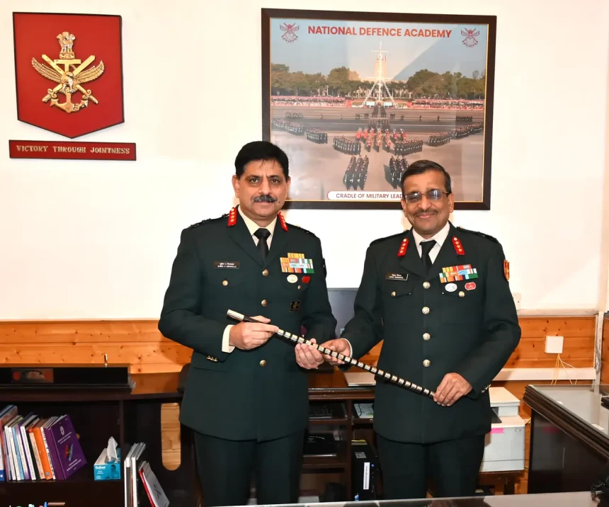 Lt Gen Zubin A Minwalla Taking Over the Baton