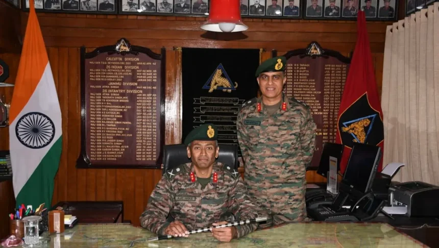 Major General Ajit M Yeole Assumes Command of Tiger Division