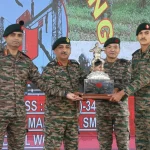 Officer Presenting Award