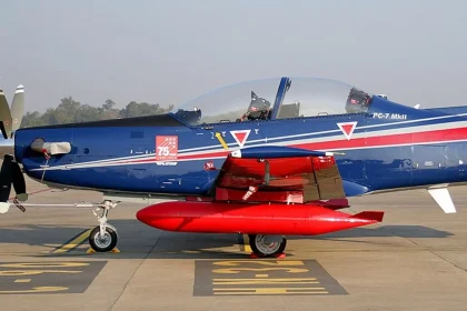 Indian Air Force PC-7 Mk II Trainer Aircraft Crashes Near Tambaram; Pilot Safely Ejects