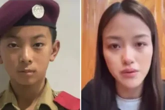 Sainik School Student and Sister