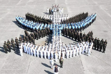 Tri Services Officers Together